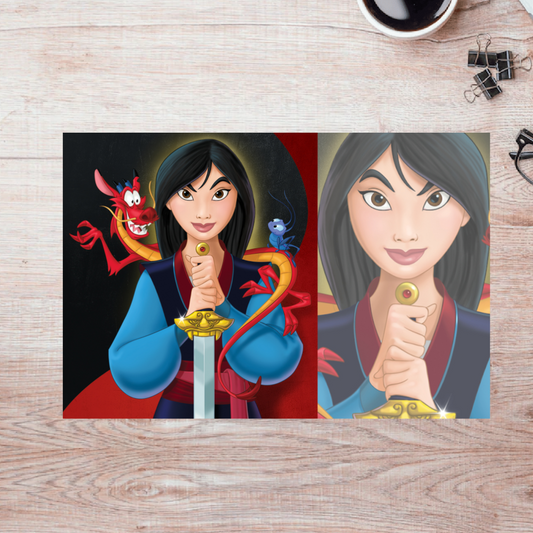 Rompecabezas Mulan COD:17.47 Person. -Puzzles Peru