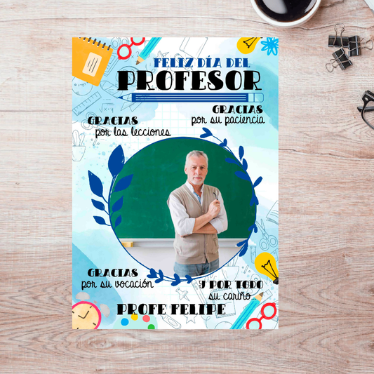 Rompecabezas Personalizado - Dia del maestro 2