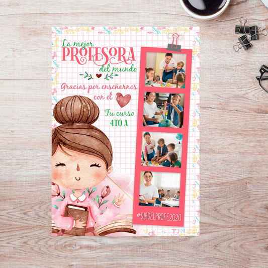 Rompecabezas Personalizado - Dia del maestro 3