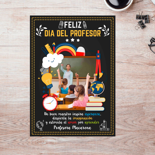 Rompecabezas Personalizado - Dia del maestro 5