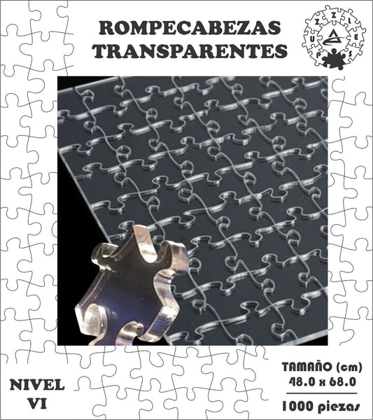 Rompecabezas Pers.Acrilico de 1000 Piezas C:500.2 Puzzles Peru - Acrilico / Acrilico / 1000 - ROMPECABEZAS
