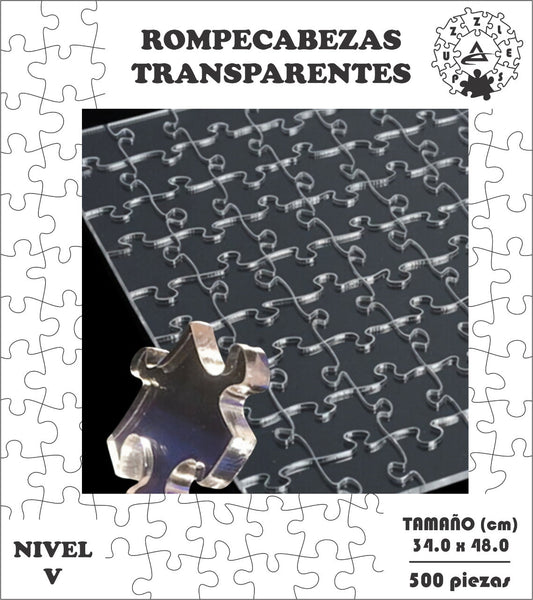 Rompecabezas Pers.Acrilico de 500 Piezas C:500.3 Puzzles Peru - Acrilico / Acrilico / 500 - ROMPECABEZAS