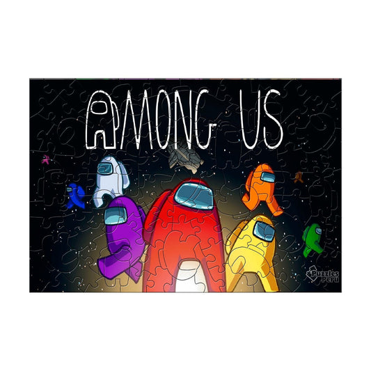 Rompecabezas Pers.Among Us de 100 Piezas C:50.1 Puzzles Peru - Videojuegos / Among Us / 100 - ROMPECABEZAS