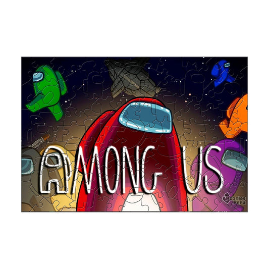 Rompecabezas Pers.Among Us de 100 Piezas C:50.5 Puzzles Peru - Videojuegos / Among Us / 100 - ROMPECABEZAS