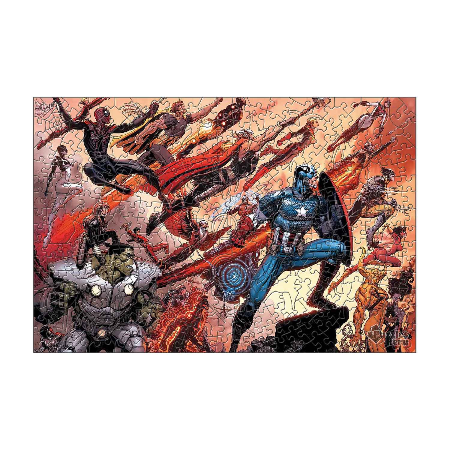 Rompecabezas Pers.Avengers C:23.17 Puzzles Peru - M- 360 Pzas / Marvel - ROMPECABEZAS