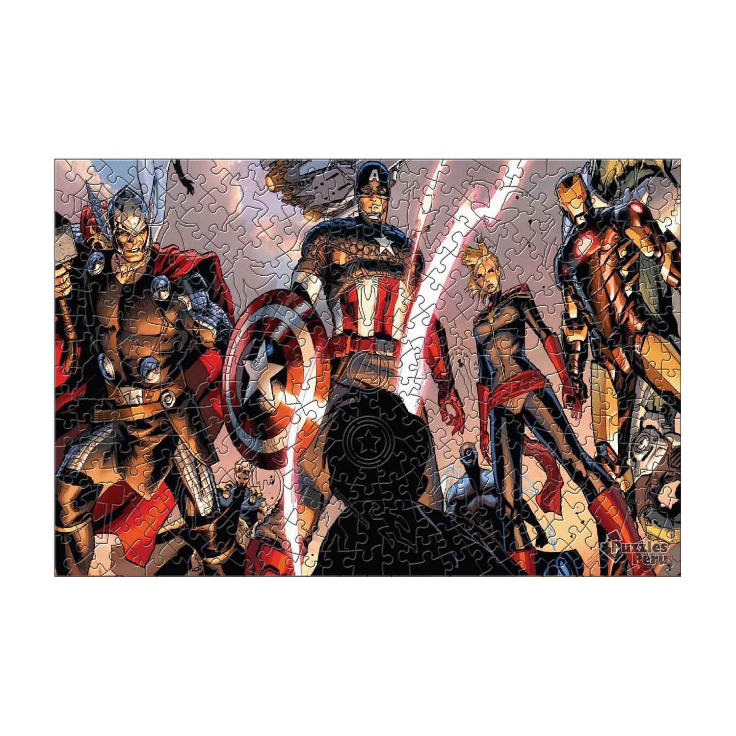 Rompecabezas Pers.Avengers C:23.18 Puzzles Peru - M- 360 Pzas / Marvel - ROMPECABEZAS