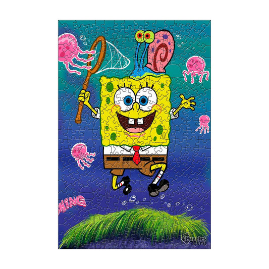 Rompecabezas Pers.Bob Esponja C:60.5 Puzzles Peru - M- 348 Pzas / Bob Esponja - ROMPECABEZAS
