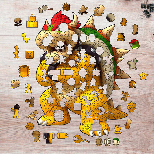 Rompecabezas Pers.Bowser C:95 Puzzles Peru - M- 236 Pzas / Mario Bros - ROMPECABEZAS