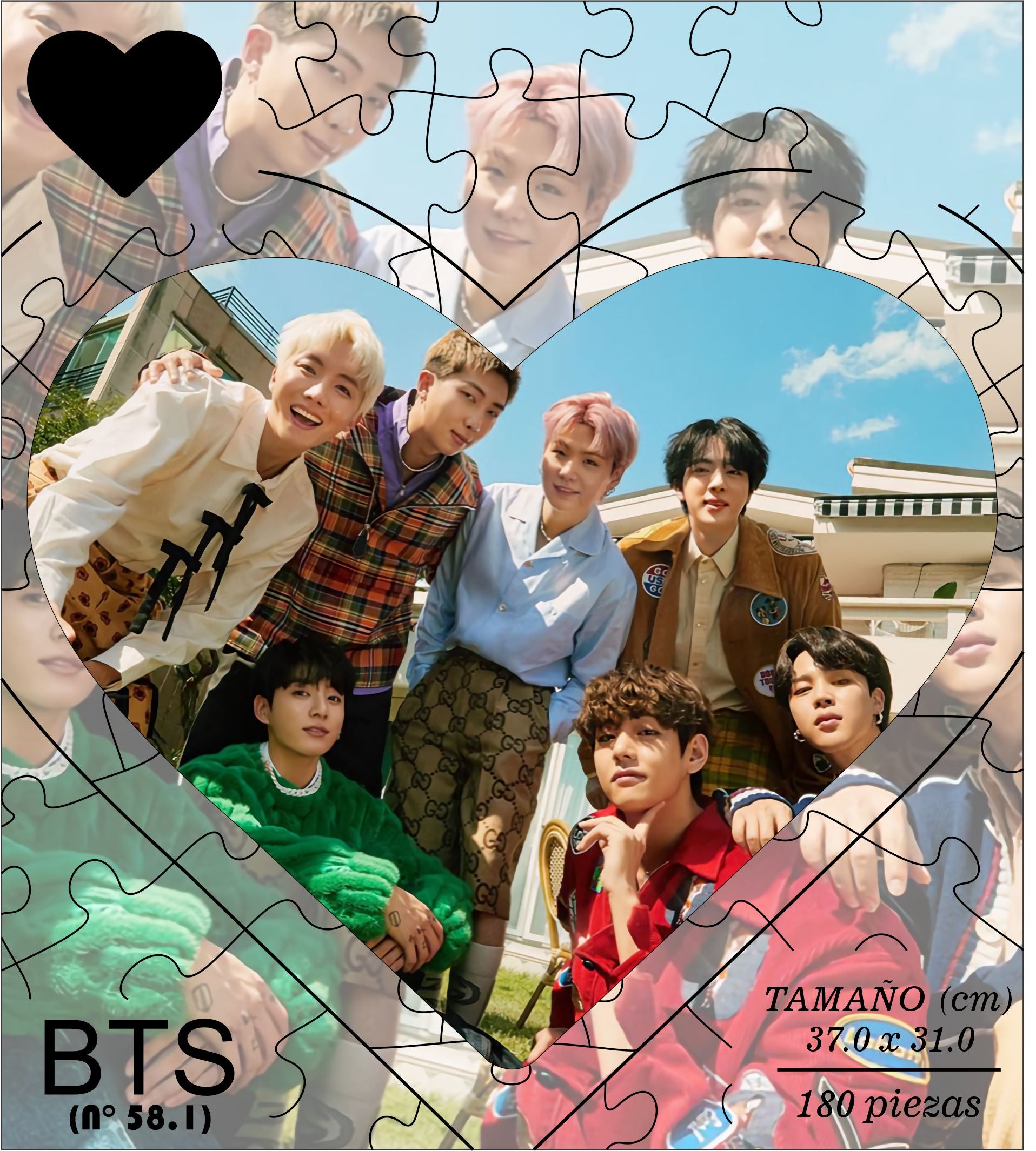 Rompecabezas Pers.Bts C:58.1 Puzzles Peru - ROMPECABEZAS