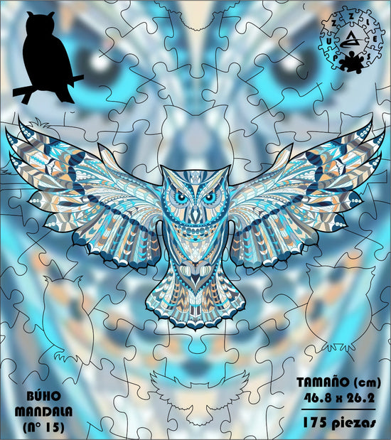 Rompecabezas Pers.Buho C:15 Puzzles Peru - ROMPECABEZAS