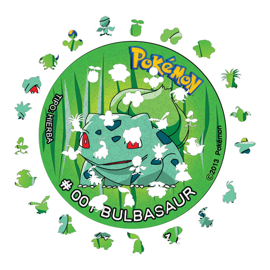 Rompecabezas Pers.Bulbasaur C:8.1 Puzzles Peru - M- 217 Pzas / Pokemon - ROMPECABEZAS