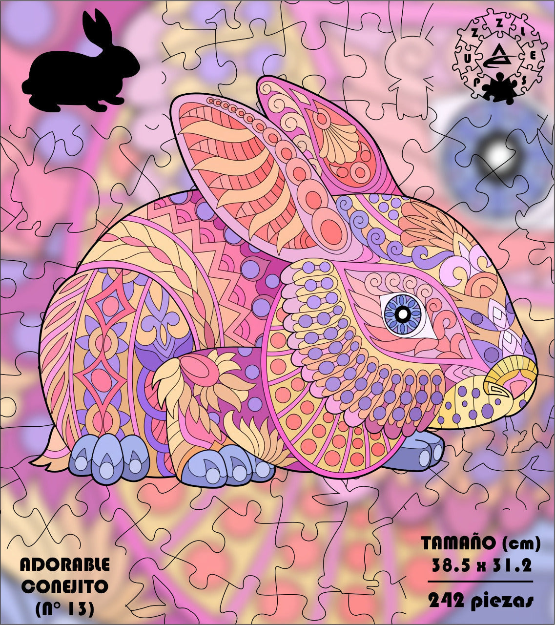 Rompecabezas Pers.Conejo C:13 Puzzles Peru - ROMPECABEZAS