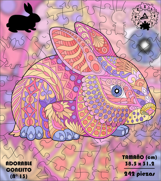 Rompecabezas Pers.Conejo C:13 Puzzles Peru - ROMPECABEZAS