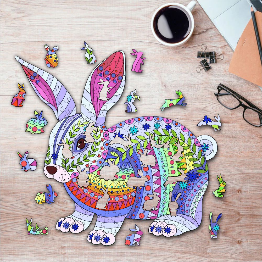 Rompecabezas Pers.Conejo C:14 Puzzles Peru - M- 155 Pzas / Animales - ROMPECABEZAS