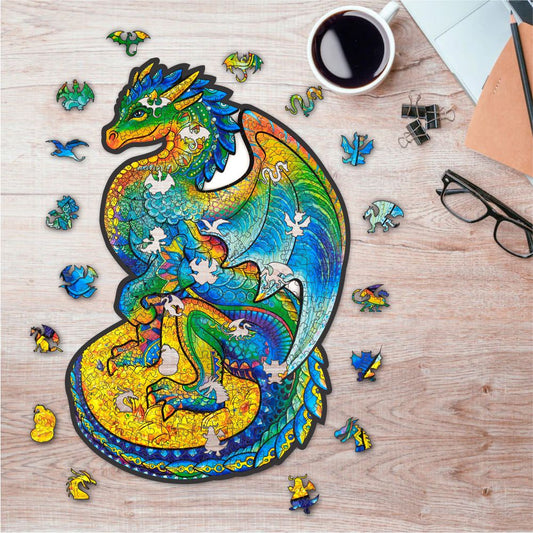 Rompecabezas Pers.Dragon C:7 Puzzles Peru - M -297 Pzas / Animales - ROMPECABEZAS
