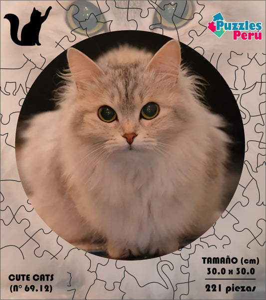 Rompecabezas Pers.Gatitos C:69.12 Puzzles Peru - M- 224 Pzas / Gatitos - ROMPECABEZAS