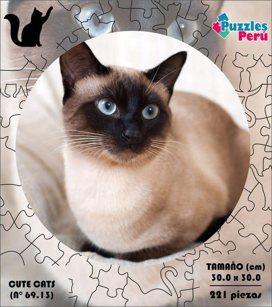 Rompecabezas Pers.Gatitos C:69.13 Puzzles Peru - M- 224 Pzas / Gatitos - ROMPECABEZAS