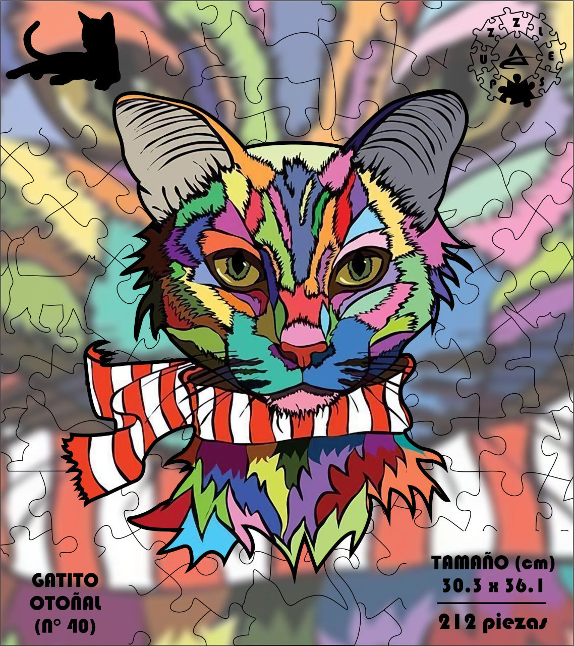 Rompecabezas Pers.Gato C:40 Puzzles Peru - ROMPECABEZAS