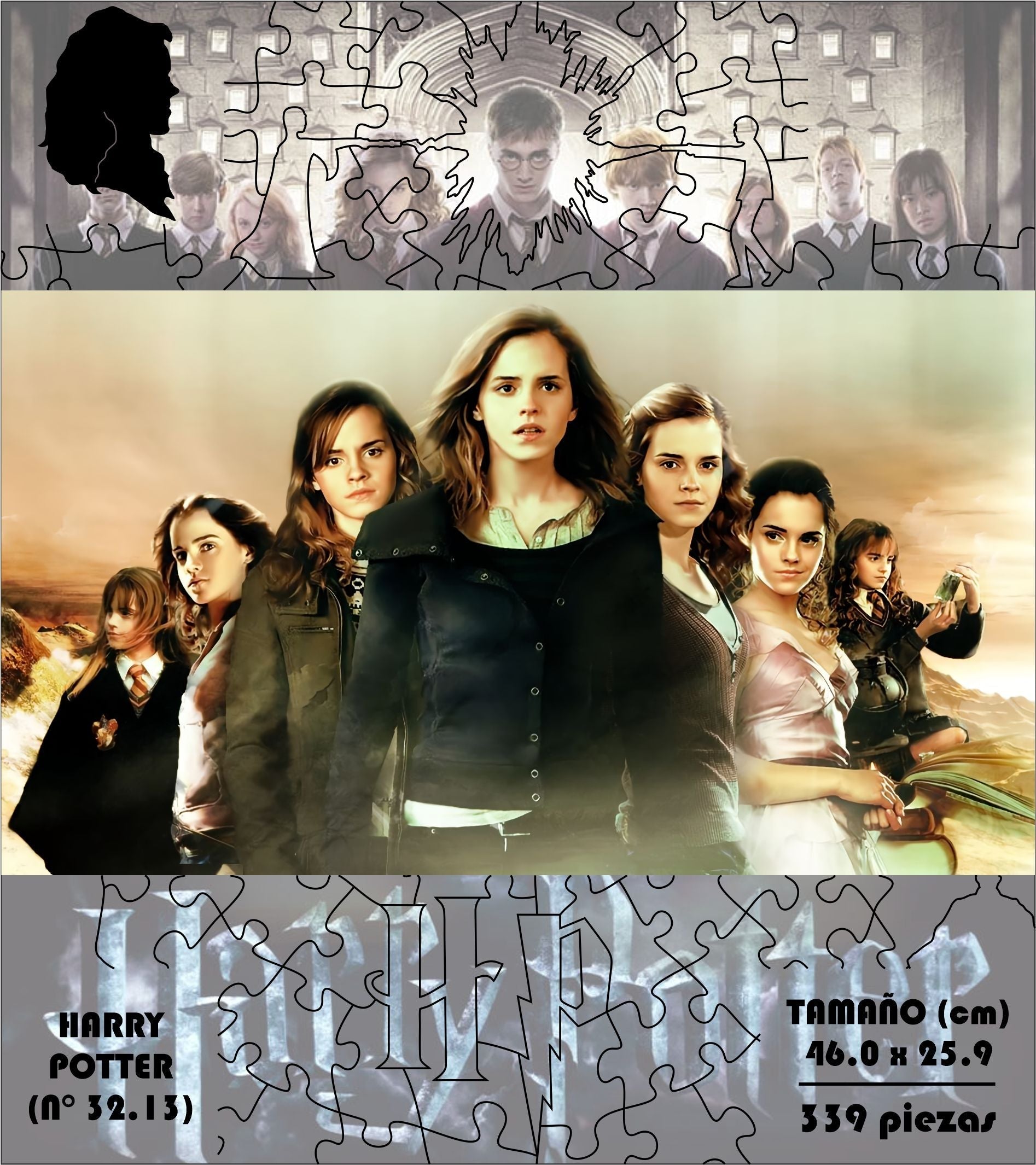 Rompecabezas Pers.Harry Potter C:32.13 Puzzles Peru - ROMPECABEZAS