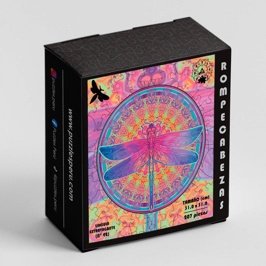 Rompecabezas Pers.Libelula C:42 Puzzles Peru - M- 207 Pzas / Animales - ROMPECABEZAS