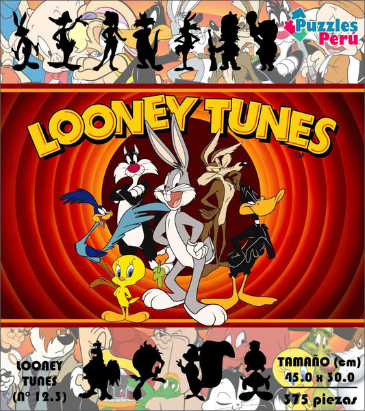 Rompecabezas Pers.Looney Tunes C:12.3 Puzzles Peru - ROMPECABEZAS