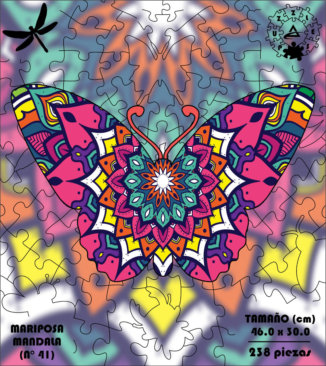 Rompecabezas Pers.Mariposa C:41 Puzzles Peru - ROMPECABEZAS