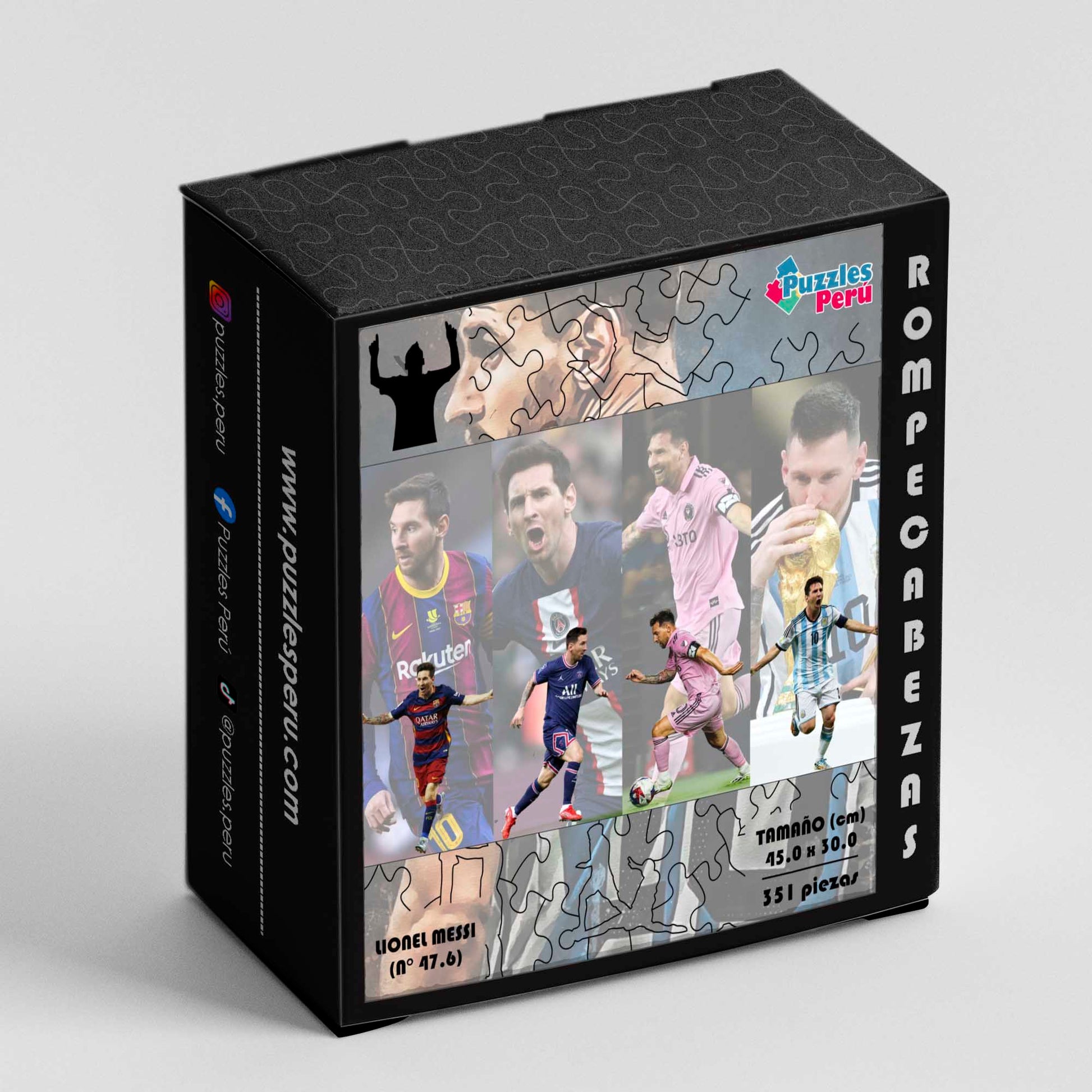Rompecabezas Pers.Messi C:47.6 Puzzles Peru - ROMPECABEZAS