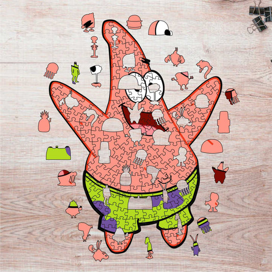 Rompecabezas Pers.Patricio200 C:80 Puzzles Peru - M- 200 Pzas / Bob Esponja - ROMPECABEZAS