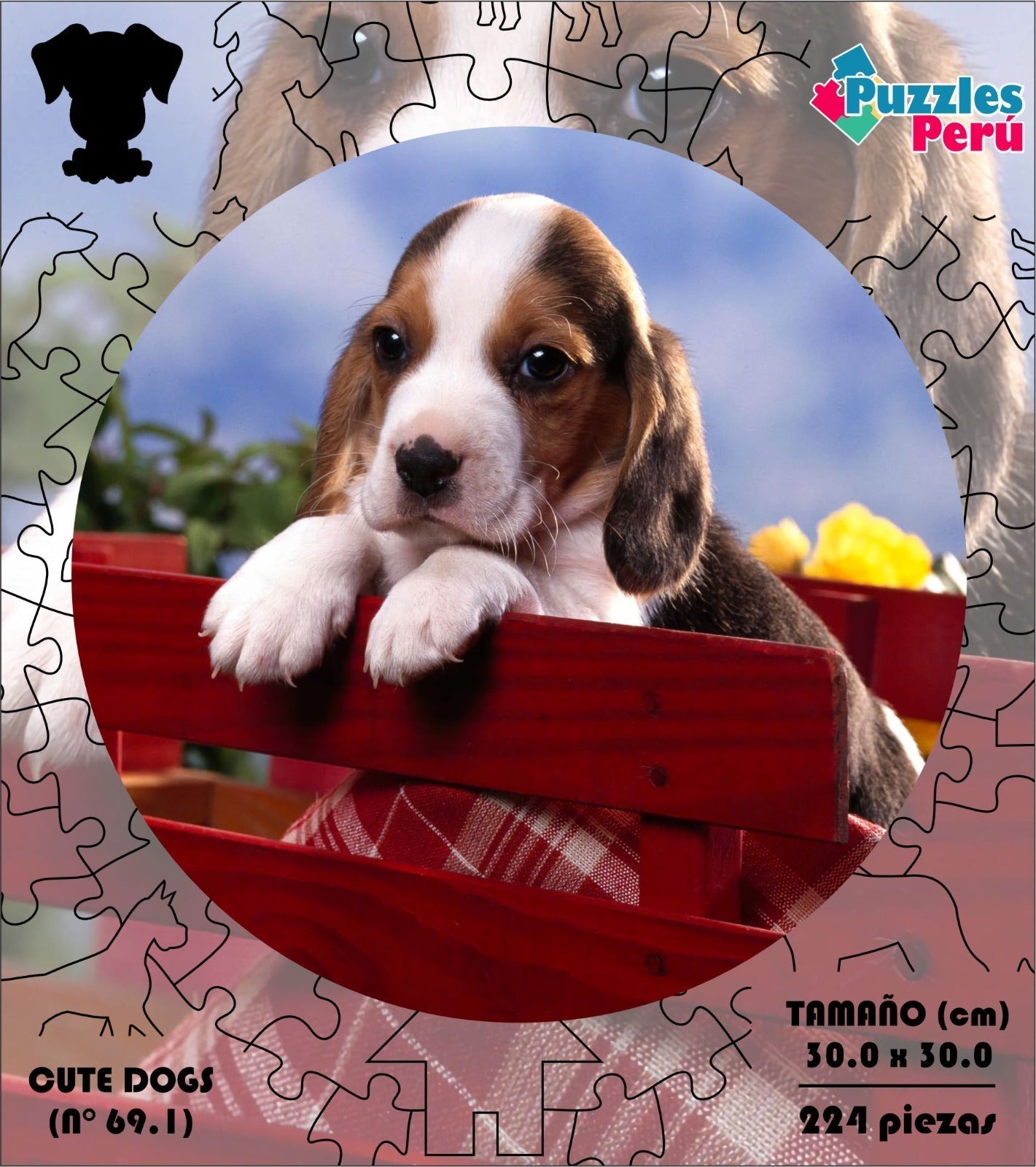 Rompecabezas Pers.Perritos C:69.1 Puzzles Peru - ROMPECABEZAS