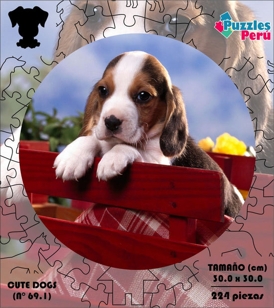 Rompecabezas Pers.Perritos C:69.1 Puzzles Peru - ROMPECABEZAS