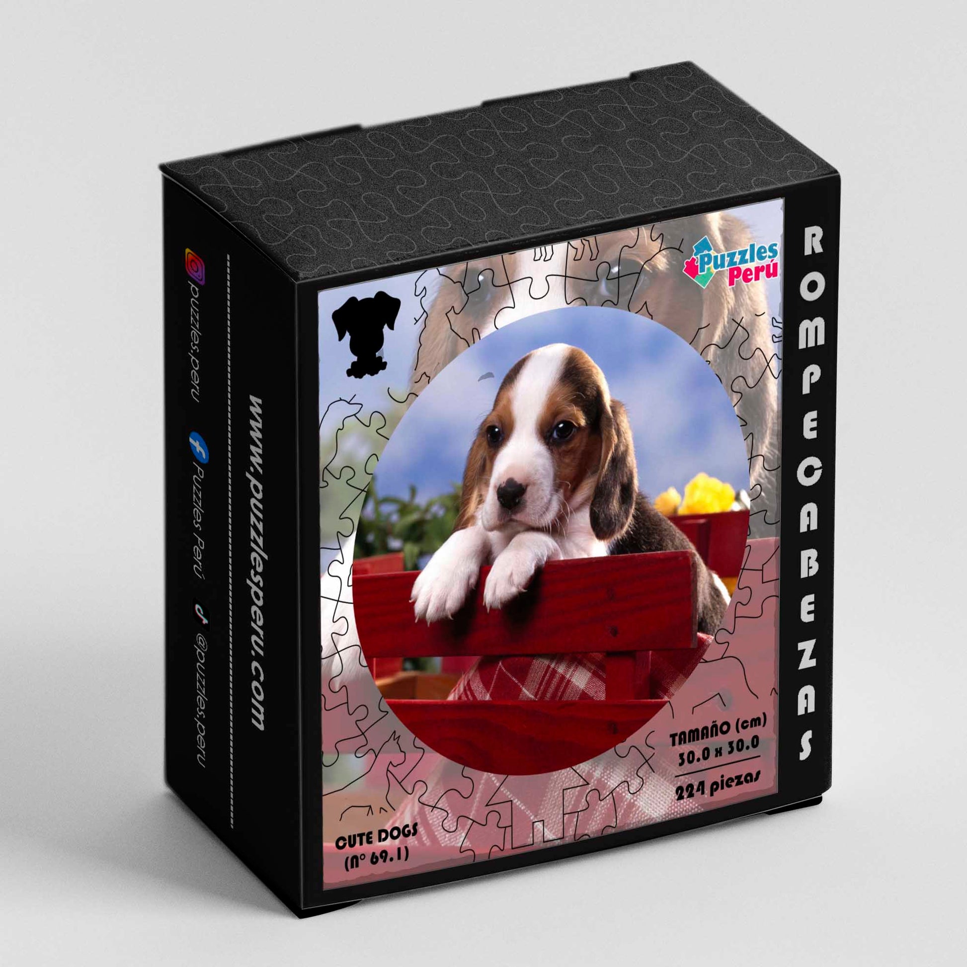 Rompecabezas Pers.Perritos C:69.1 Puzzles Peru - M- 224 Pzas / Perritos - ROMPECABEZAS