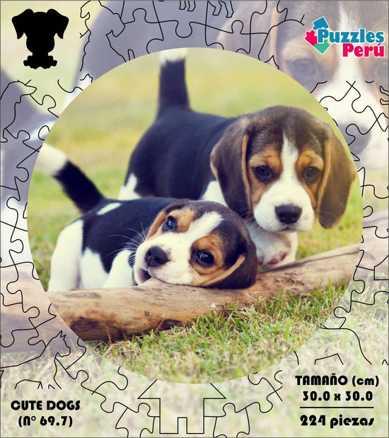 Rompecabezas Pers.Perritos C:69.7 Puzzles Peru - ROMPECABEZAS