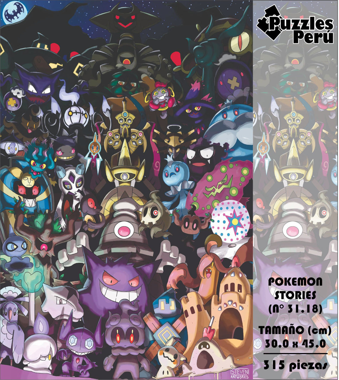 Rompecabezas Pers.Pokemon C:31.18 Puzzles Peru - ROMPECABEZAS