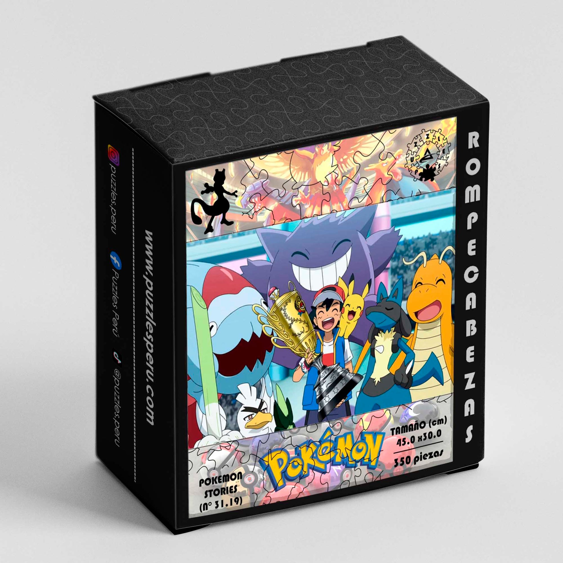 Rompecabezas Pers.Pokemon C:31.19 Puzzles Peru - M- 350 Pzas / Pokemon - ROMPECABEZAS