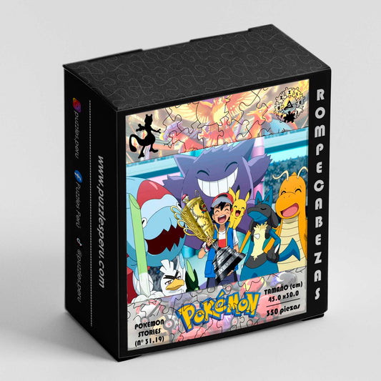 Rompecabezas Pers.Pokemon C:31.19 Puzzles Peru - M- 350 Pzas / Pokemon - ROMPECABEZAS