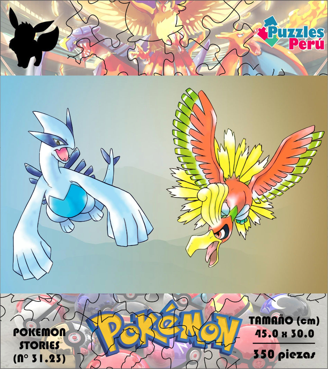 Rompecabezas Pers.Pokemon C:31.23 Puzzles Peru - ROMPECABEZAS