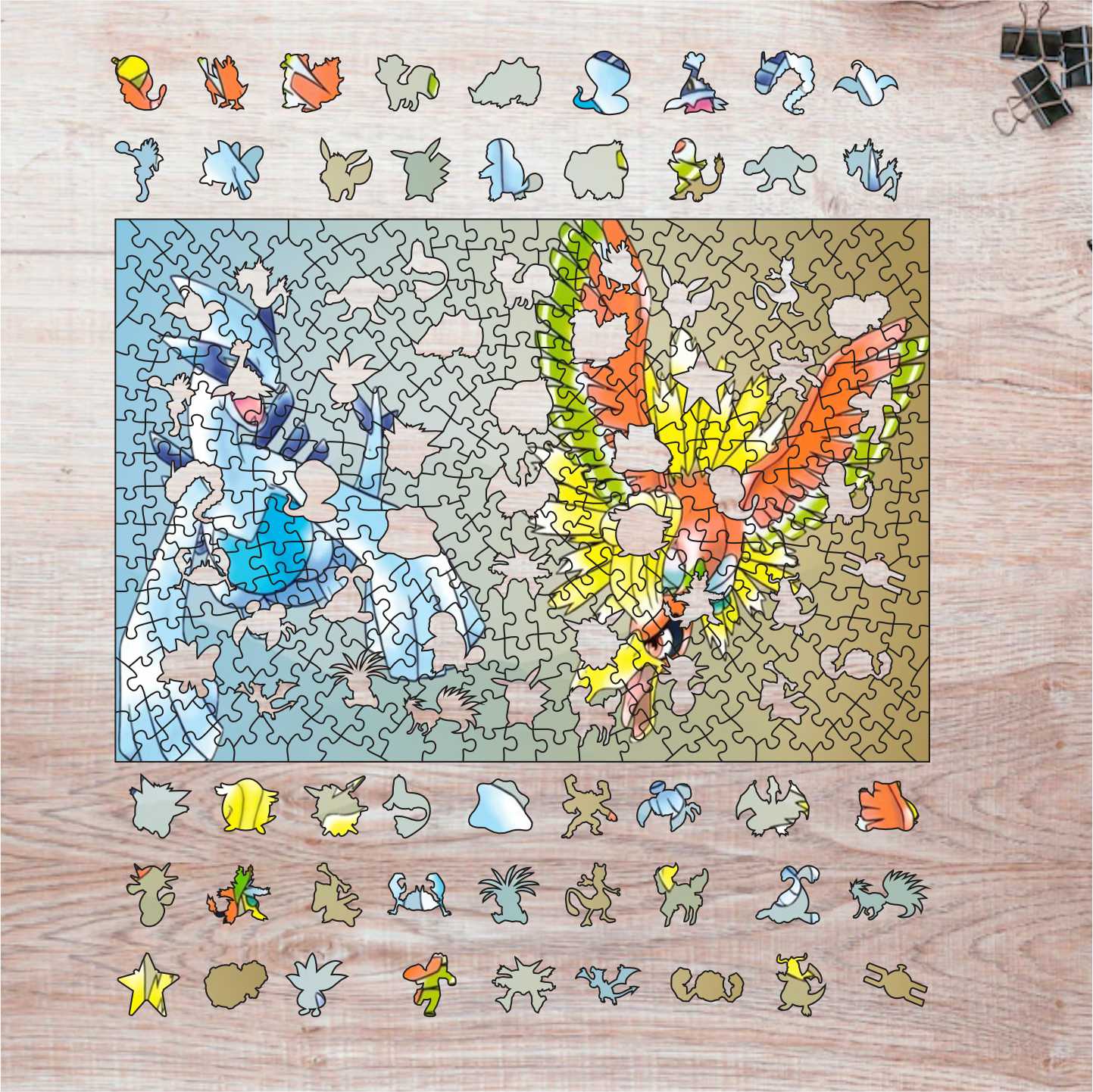 Rompecabezas Pers.Pokemon C:31.23 Puzzles Peru - M- 350 Pzas / Pokemon - ROMPECABEZAS