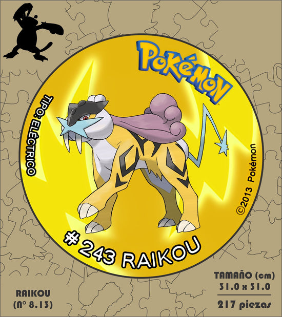 Rompecabezas Pers.Raikou C:8. Puzzles Peru - ROMPECABEZAS