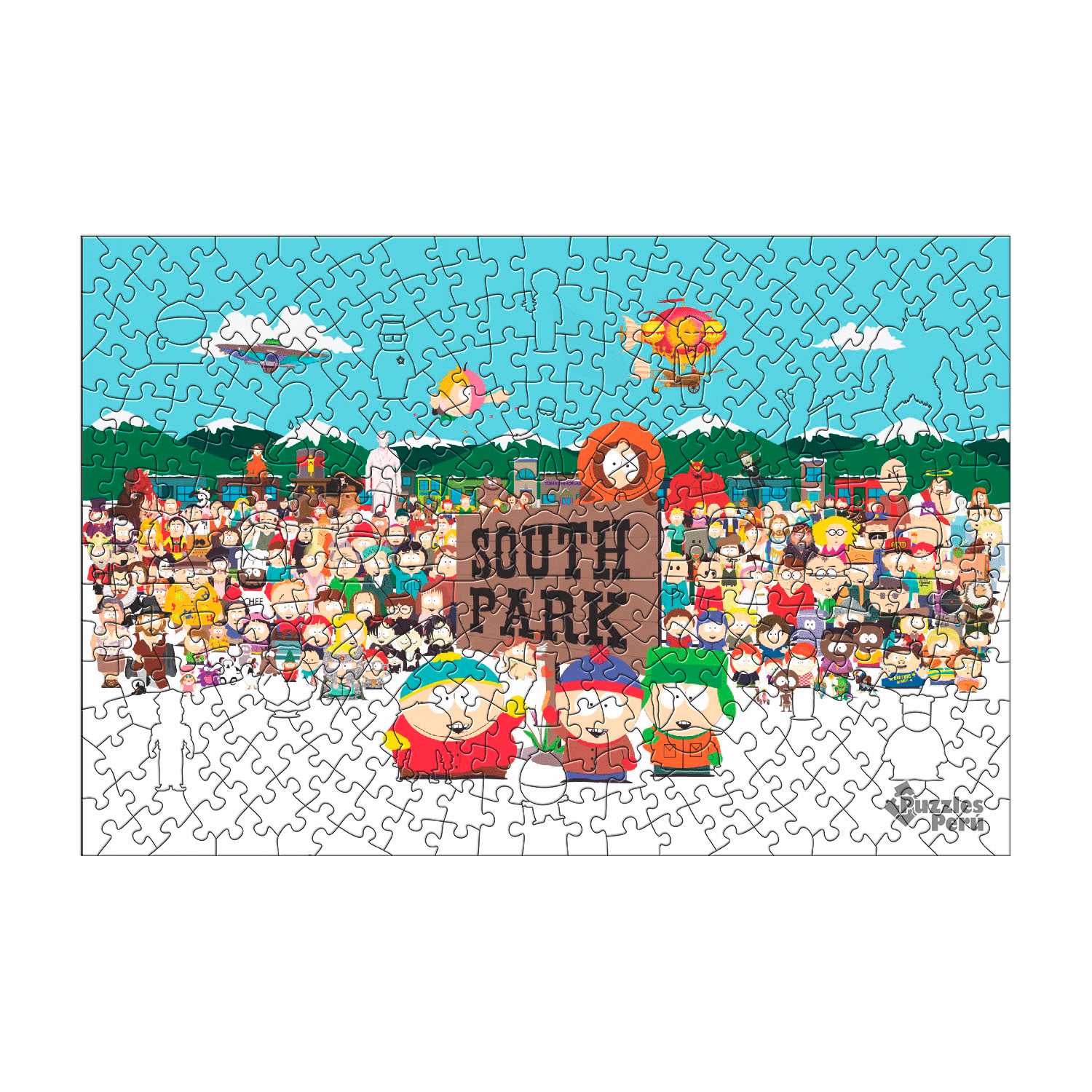 Rompecabezas Pers.South Park C:65.1 Puzzles Peru - M- 345 Pzas / South Park - ROMPECABEZAS
