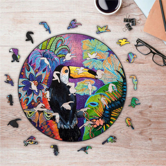 Rompecabezas Pers.Tucan C:6 Puzzles Peru - M -219 Pzas / Animales - ROMPECABEZAS