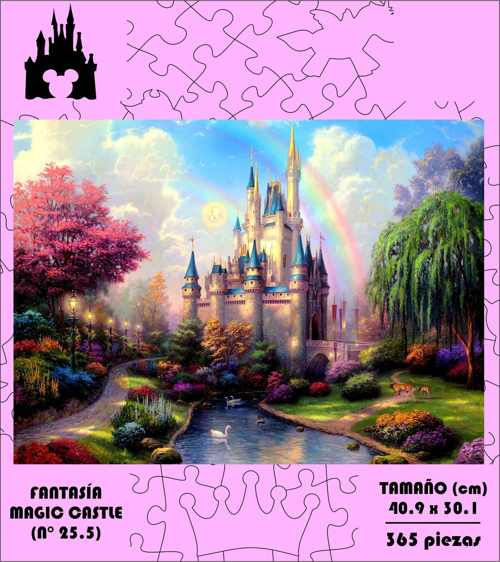 Rompecabezas Pers.Unicornios C:25.5 Puzzles Peru - ROMPECABEZAS