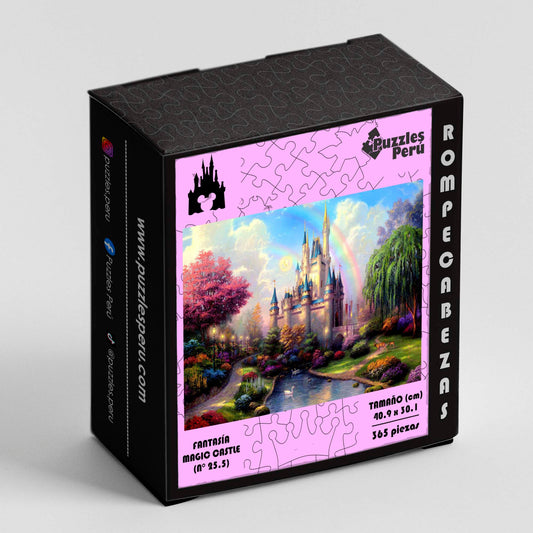 Rompecabezas Pers.Unicornios C:25.5 Puzzles Peru - M- 365 Pzas / Fantasia - ROMPECABEZAS